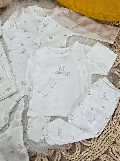 Caramell-Newborn Love Time Cotton Set of 10 Pcs