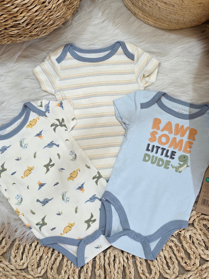 TinyDino-Cotton Bodies Set of 3 Pcs