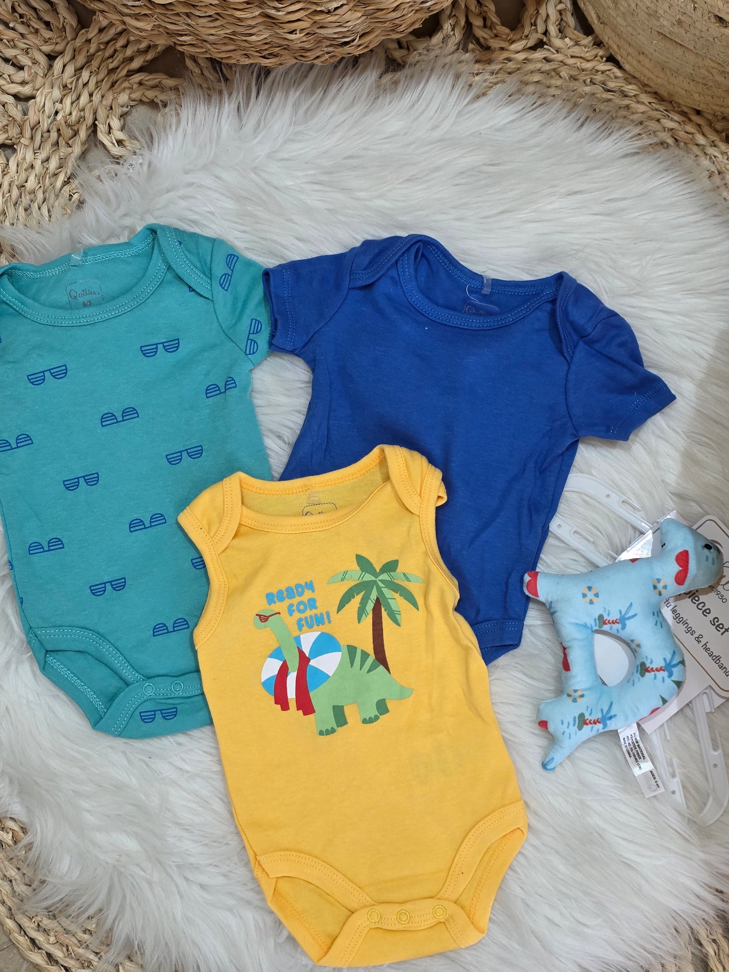 TinyDino- Dino Bodies Set of 3 Pcs with a Toy