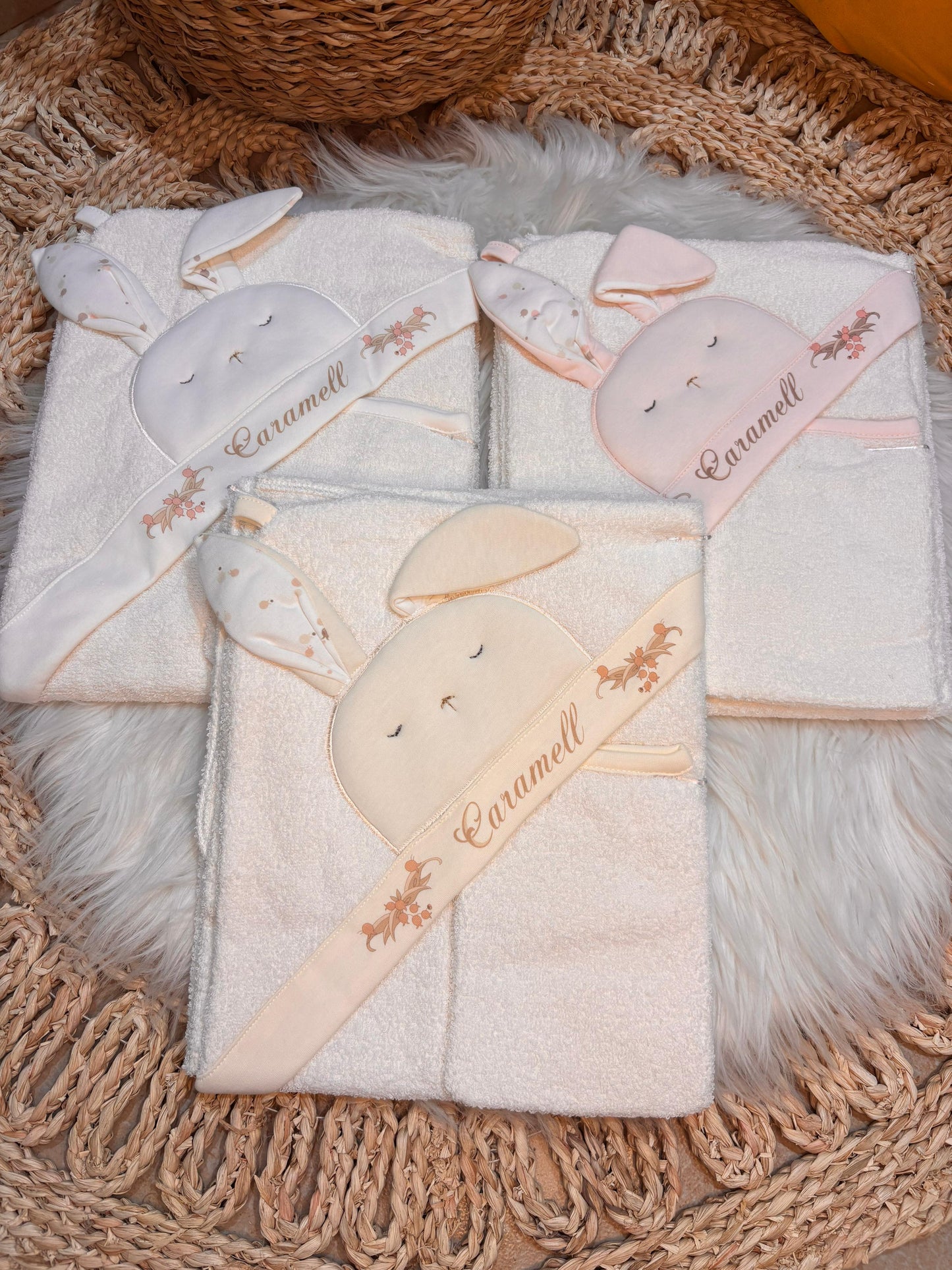 Caramell-Hooded Towel
