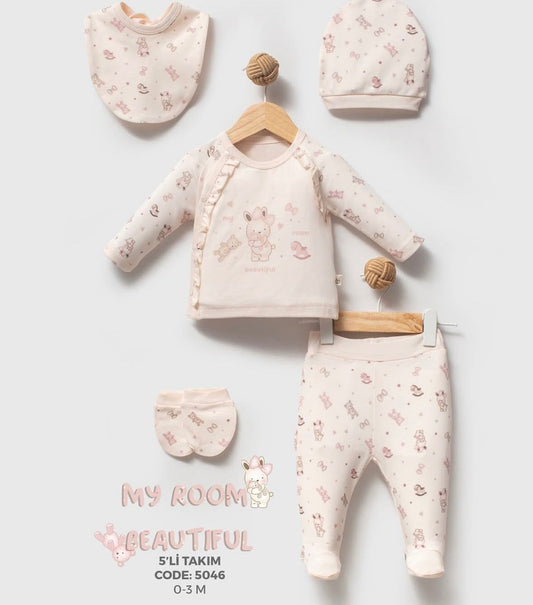 Bubbles-Newborn Set of 5 Pcs