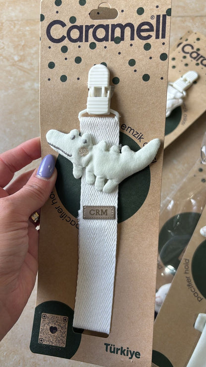 Caramell-Pacifier Clips