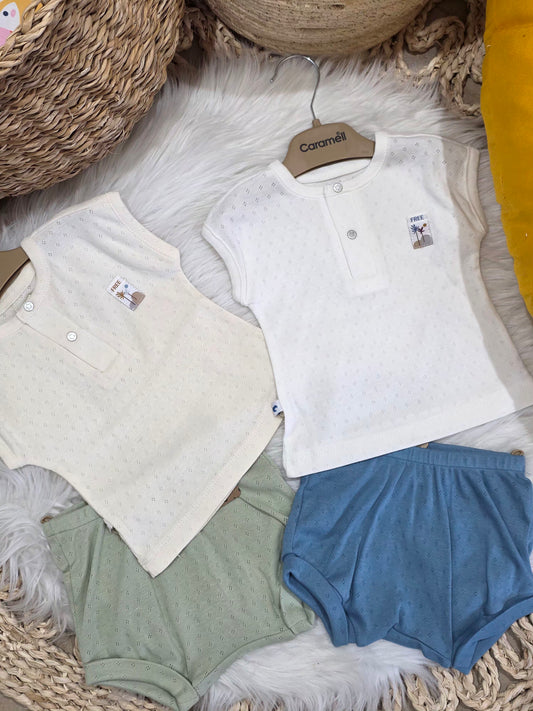 Caramell-Basic Cotton set of 2pcs