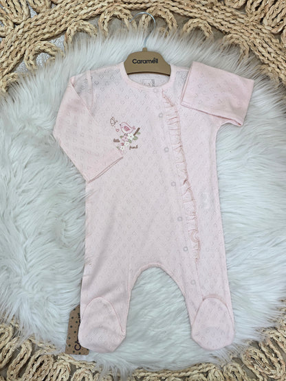 Caramell-Little Friend Cotton Overall