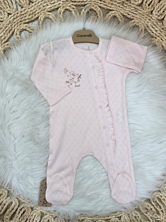 Caramell-Little Friend Cotton Overall