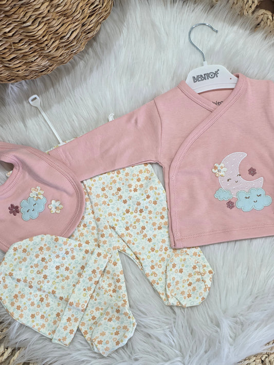 Bebitof-Floral Set of 5pcs