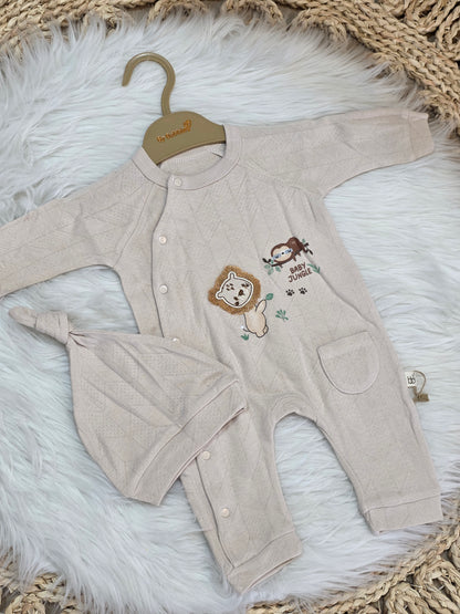 Bubbles-Lion Cotton Overall