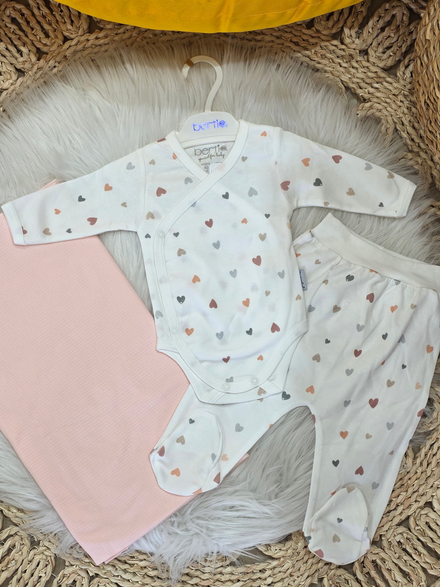Bertio-Cotton Set of 3 Pcs