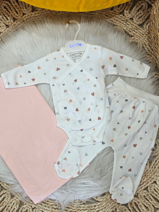Bertio-Cotton Set of 3 Pcs