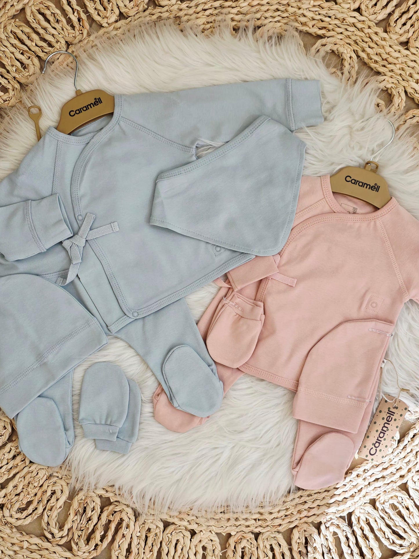 Caramell-Basic 5 Pcs Cotton Set
