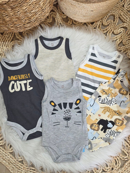 Cotton Bodies Set of 5 Pcs