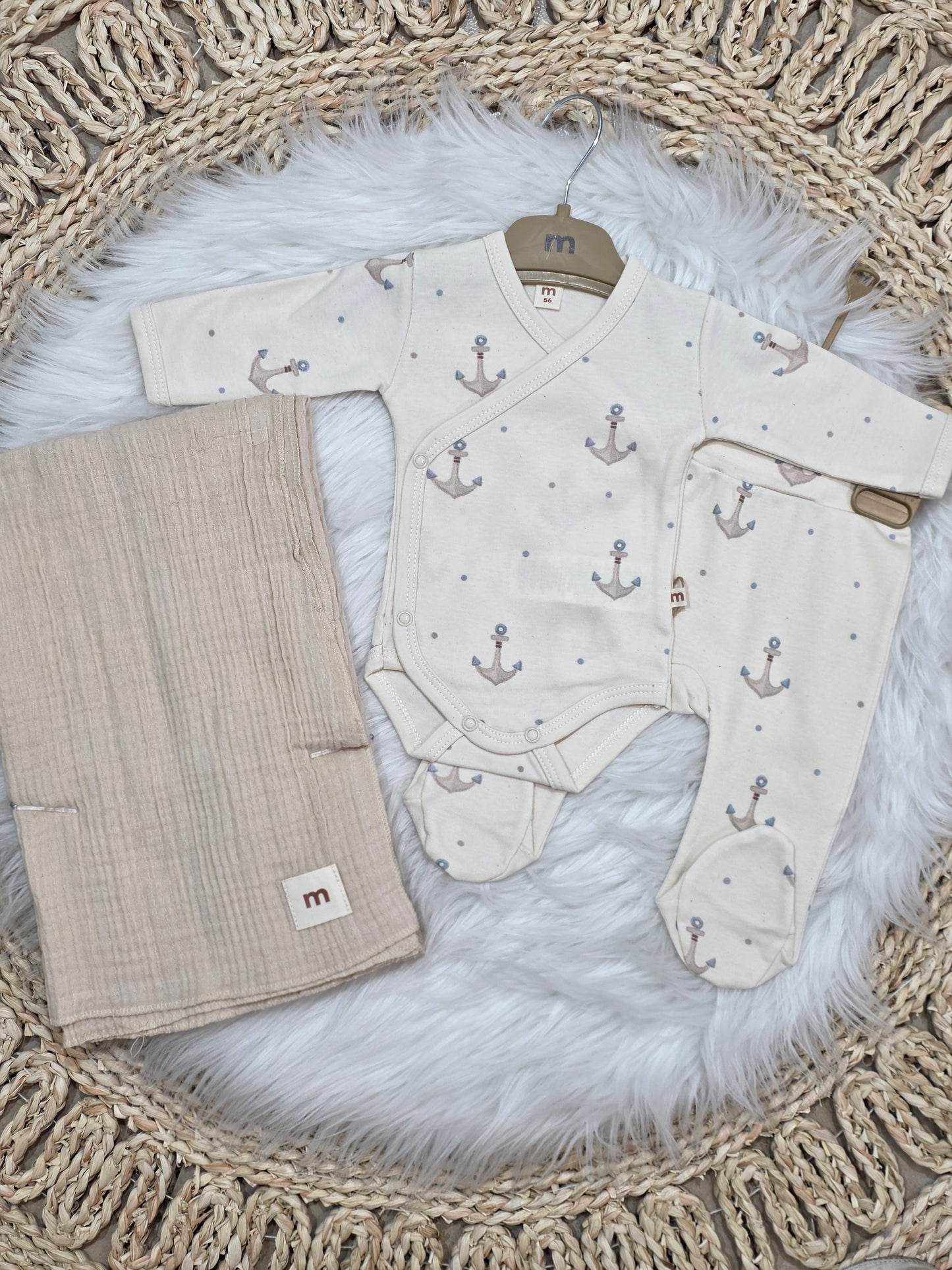 Minisse-Anchor Set of 3pcs with Blanket