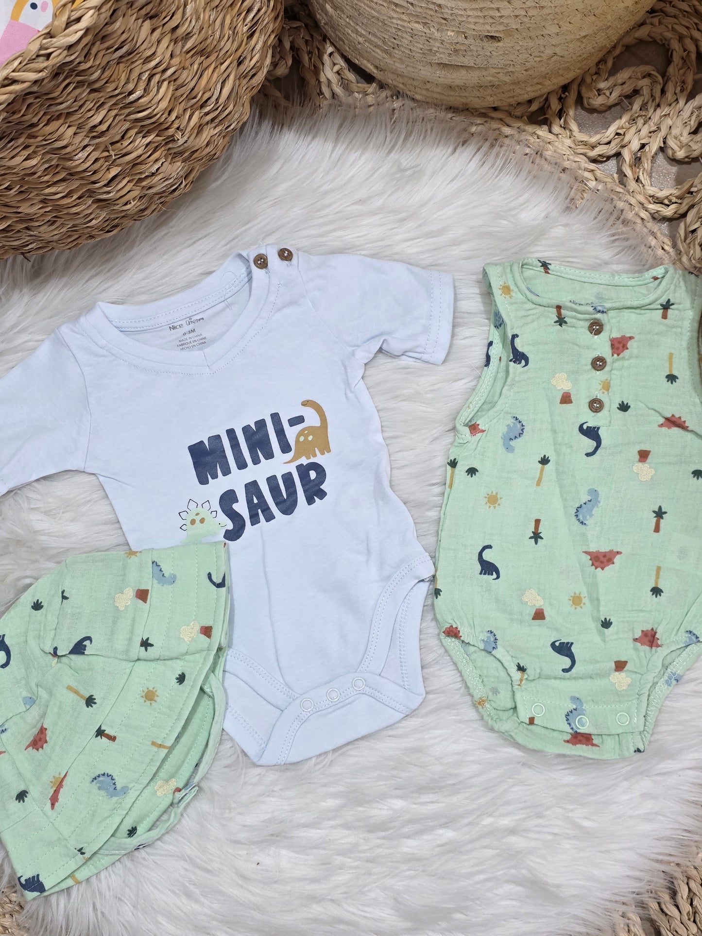 TinyDino-MiniSaur Set of 3 Pcs
