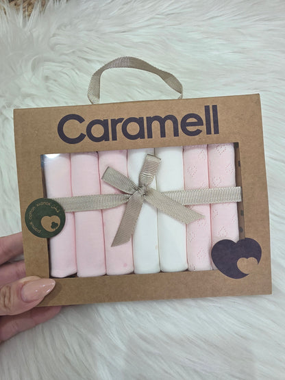 Caramell-Cotton Washcloths Pack of 7