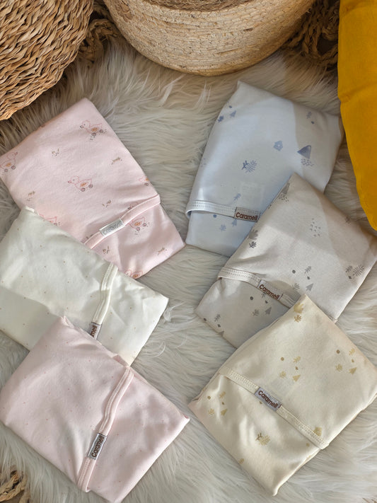 Caramel-Cotton Magic Swaddle