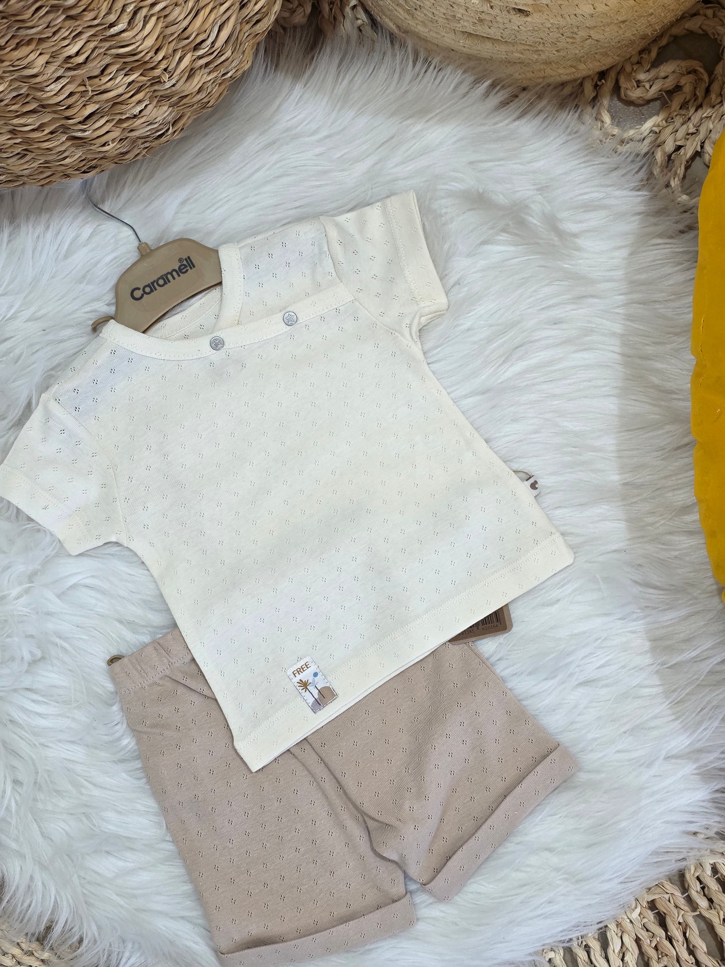 Caramell-Basic Cotton Set of 2 Pcs