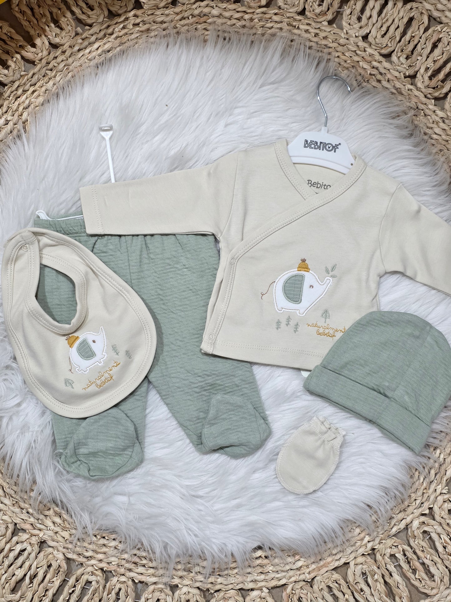 Bebitof-Newborn Elephant Set of 5pcs