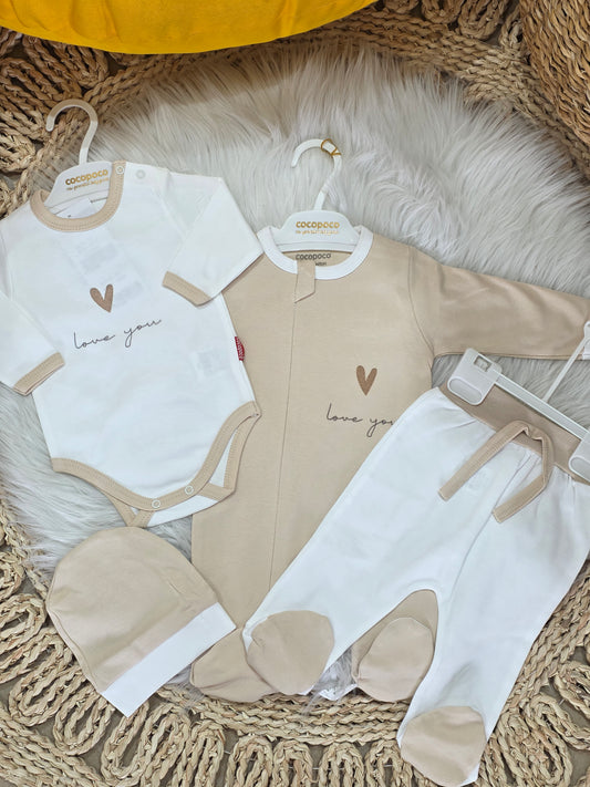 Cocopoco-Cotton Set of 4 Pcs